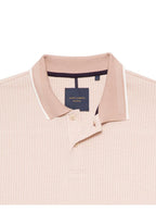 Guide London Jacquard Polo Beige