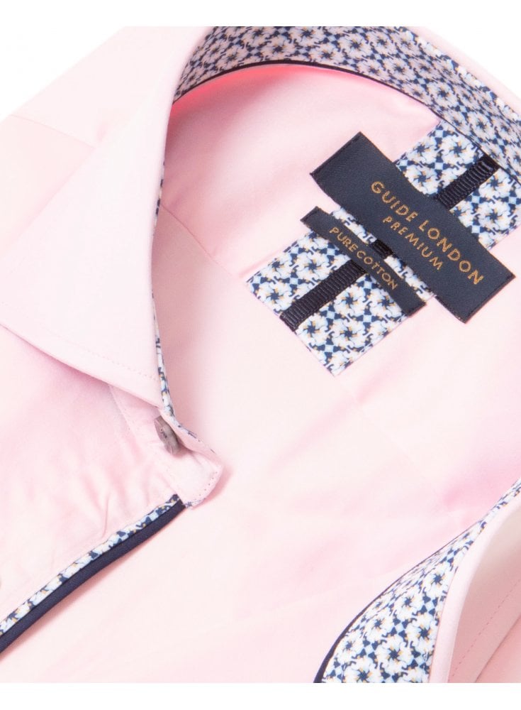 Guide London Long Sleeve Shirt Pink