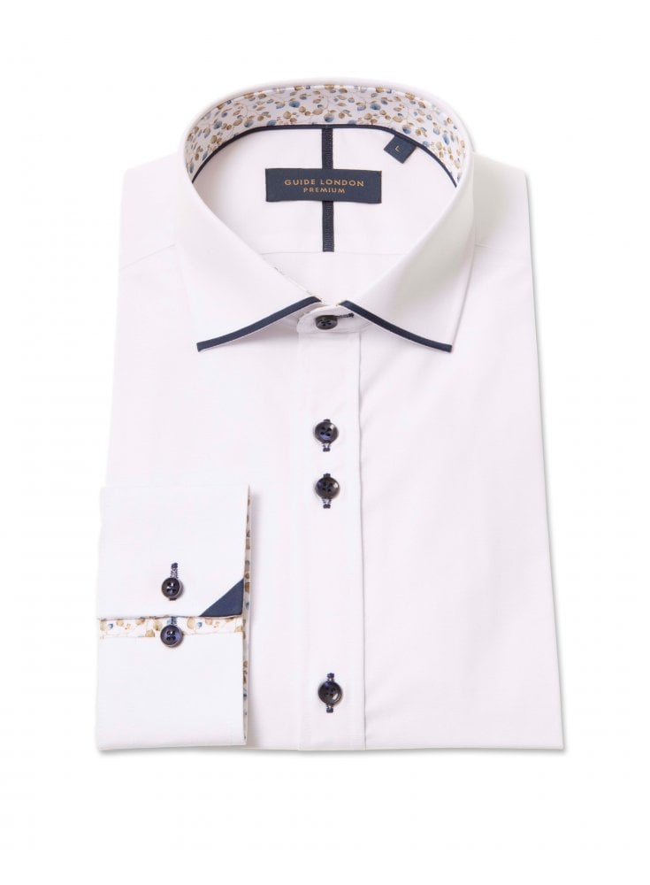 Guide London Long Sleeve Shirt White