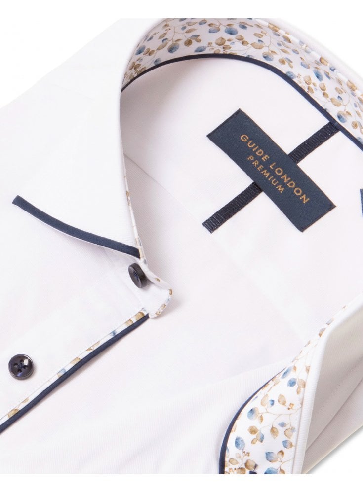 Guide London Long Sleeve Shirt White