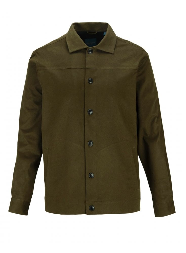 Guide London Smart Cotton Jacket Olive