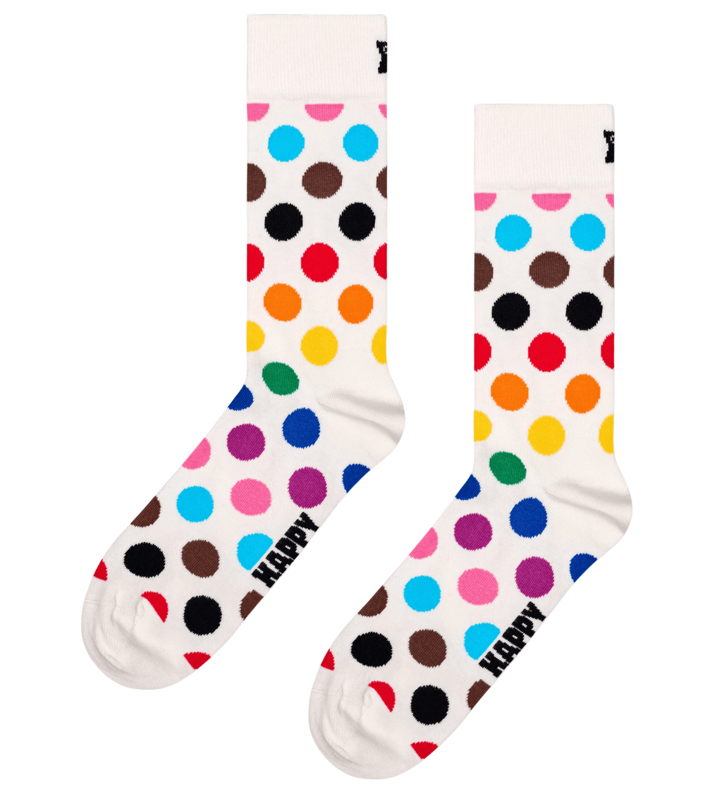 Happy Socks 2-Pack Pride Socks Gift Box, White