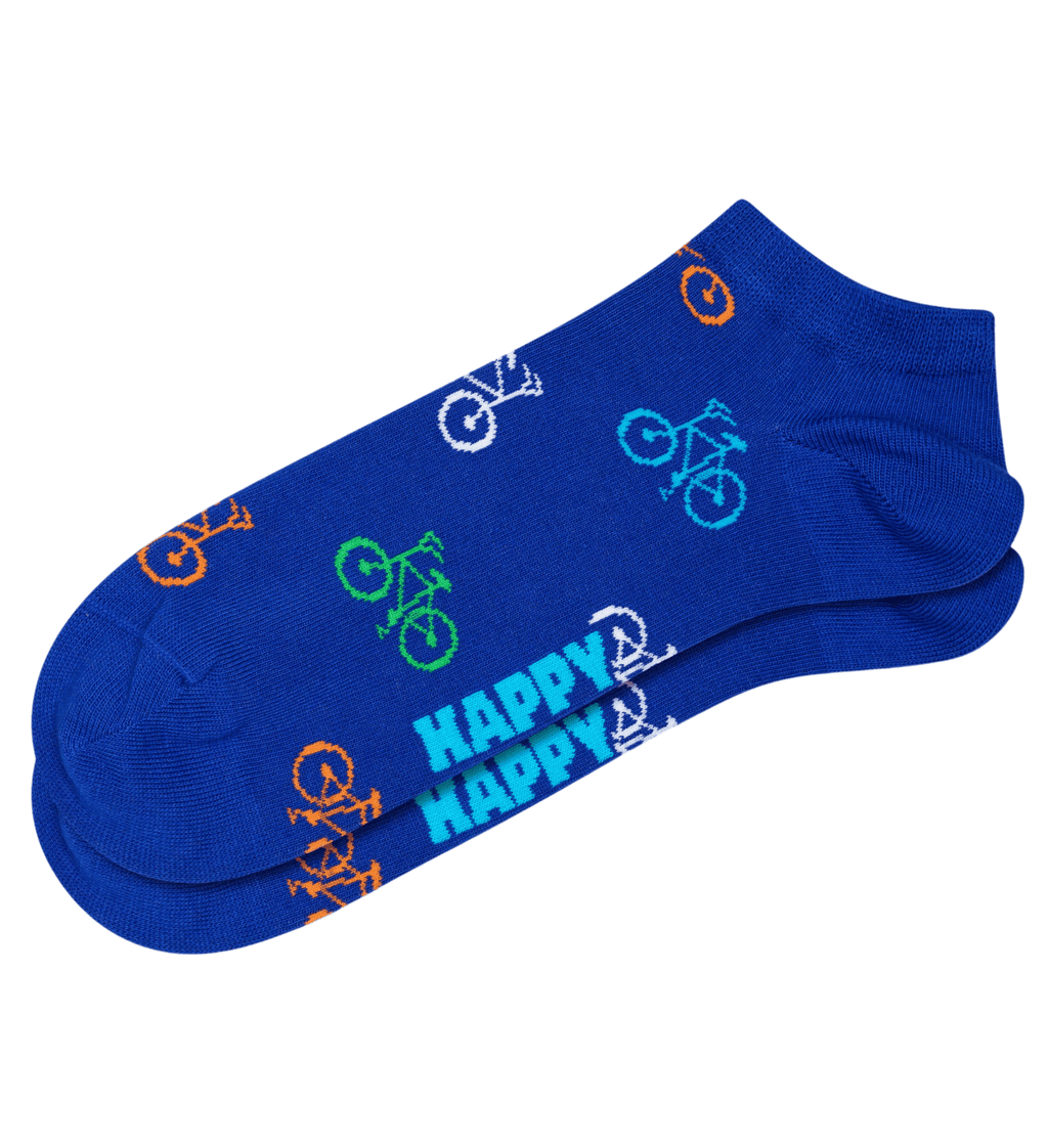 Happy Socks 3-pack Bikes Low Socks, Blue