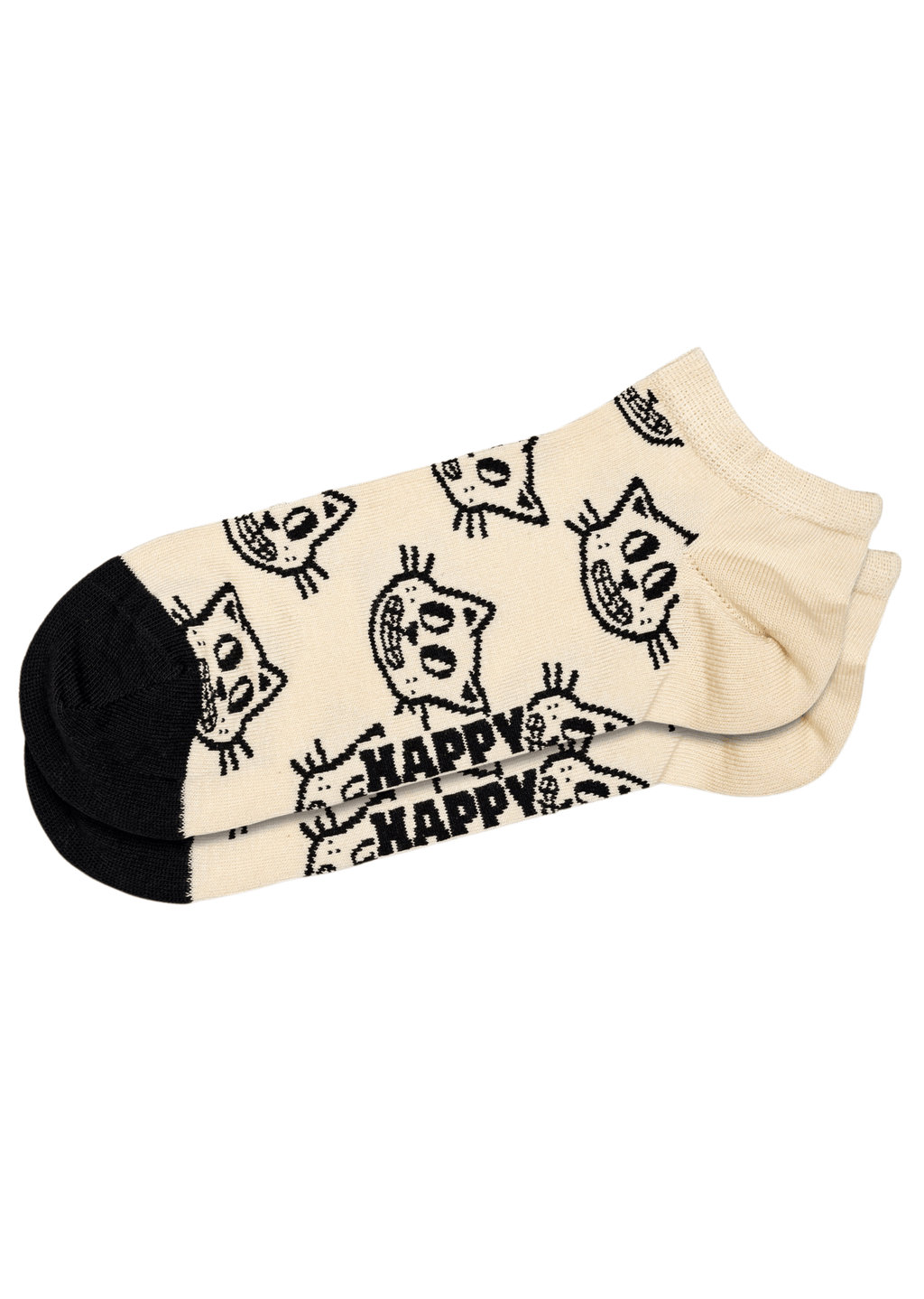 Happy Socks 3-pack Pets Low Socks, Black