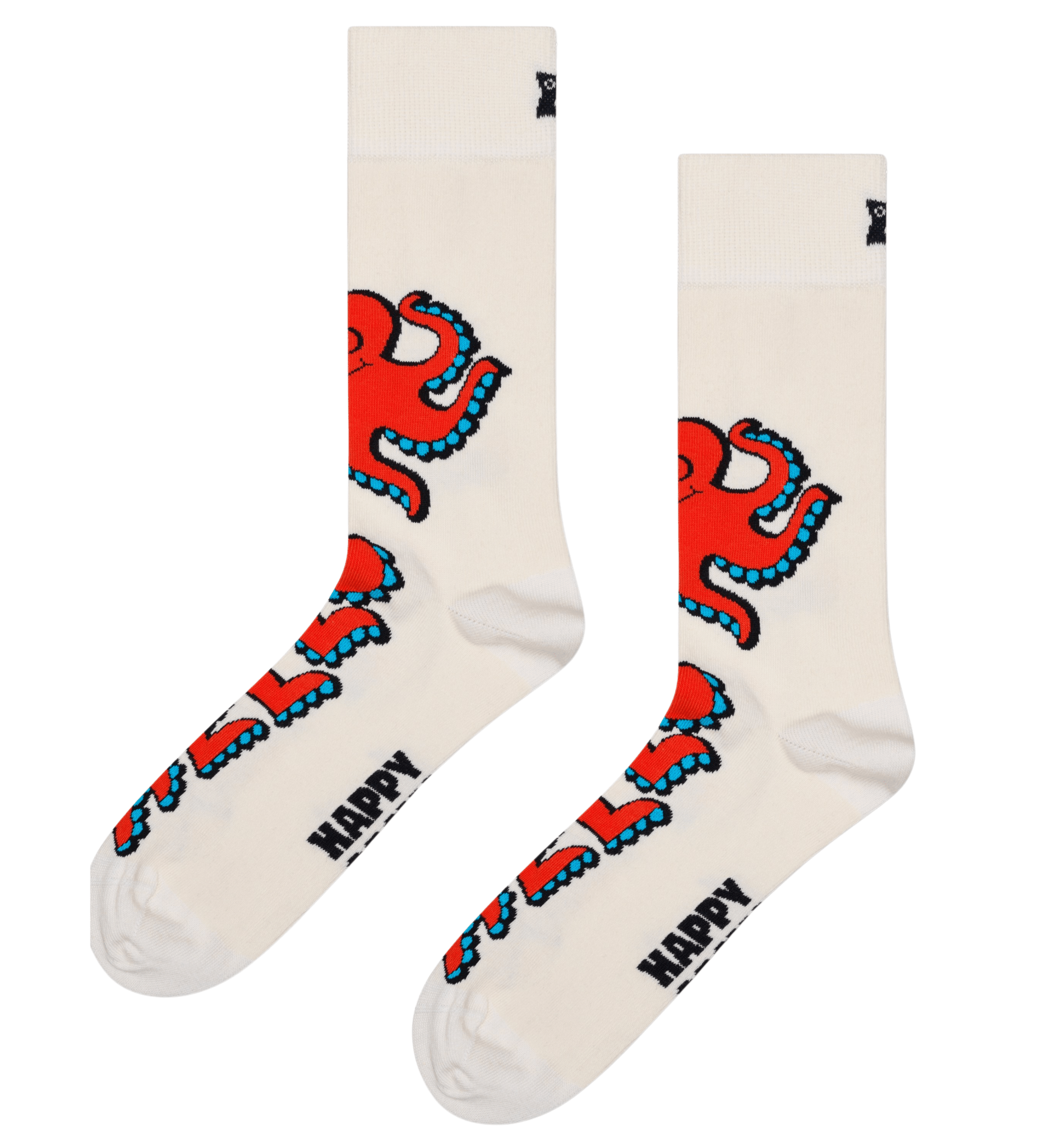 Happy Socks Helloctopus Socks, White
