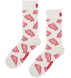Happy Socks Pizza Socks, White