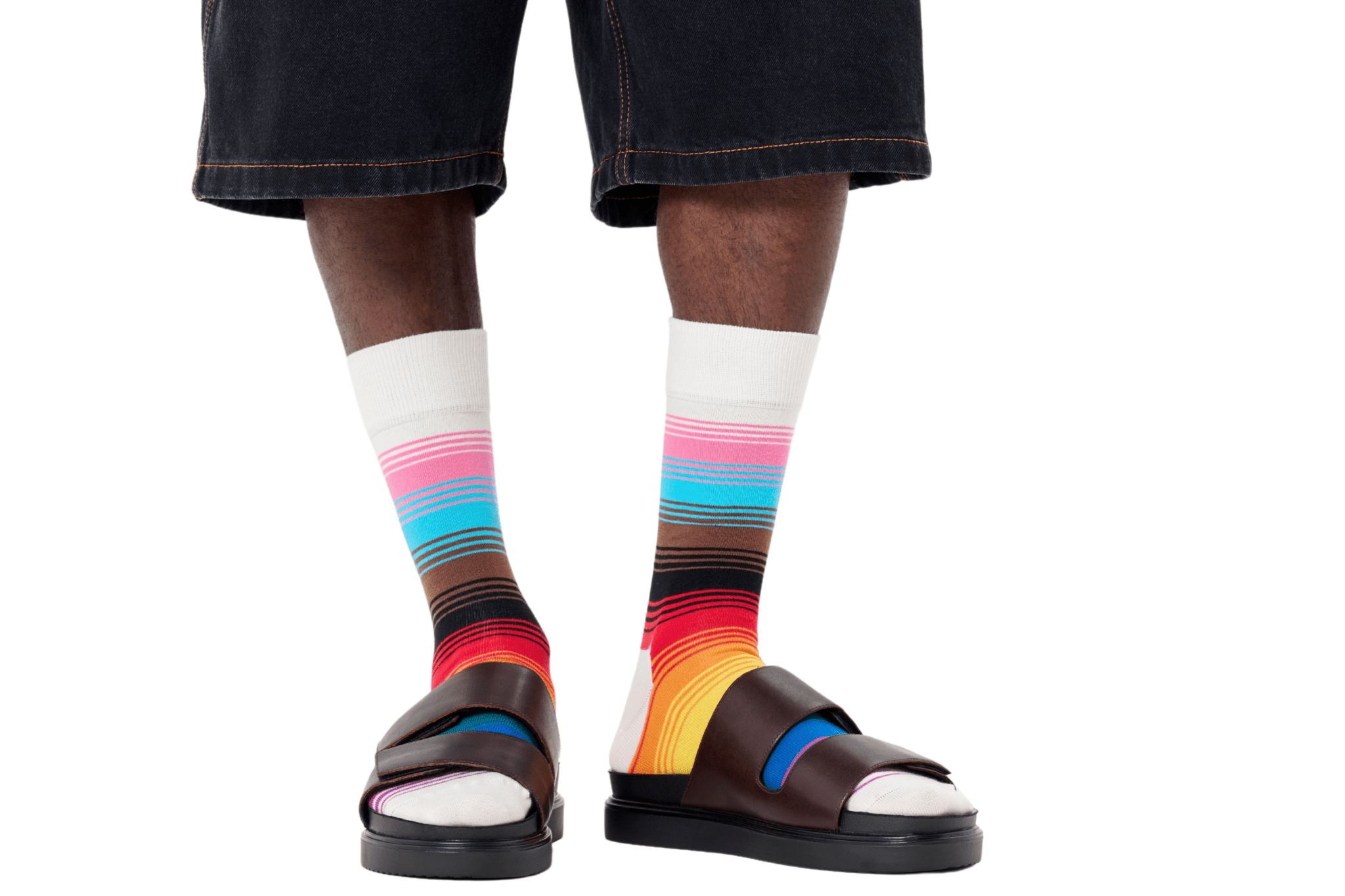 Happy Socks Pride Stripe Sock, Multicolour