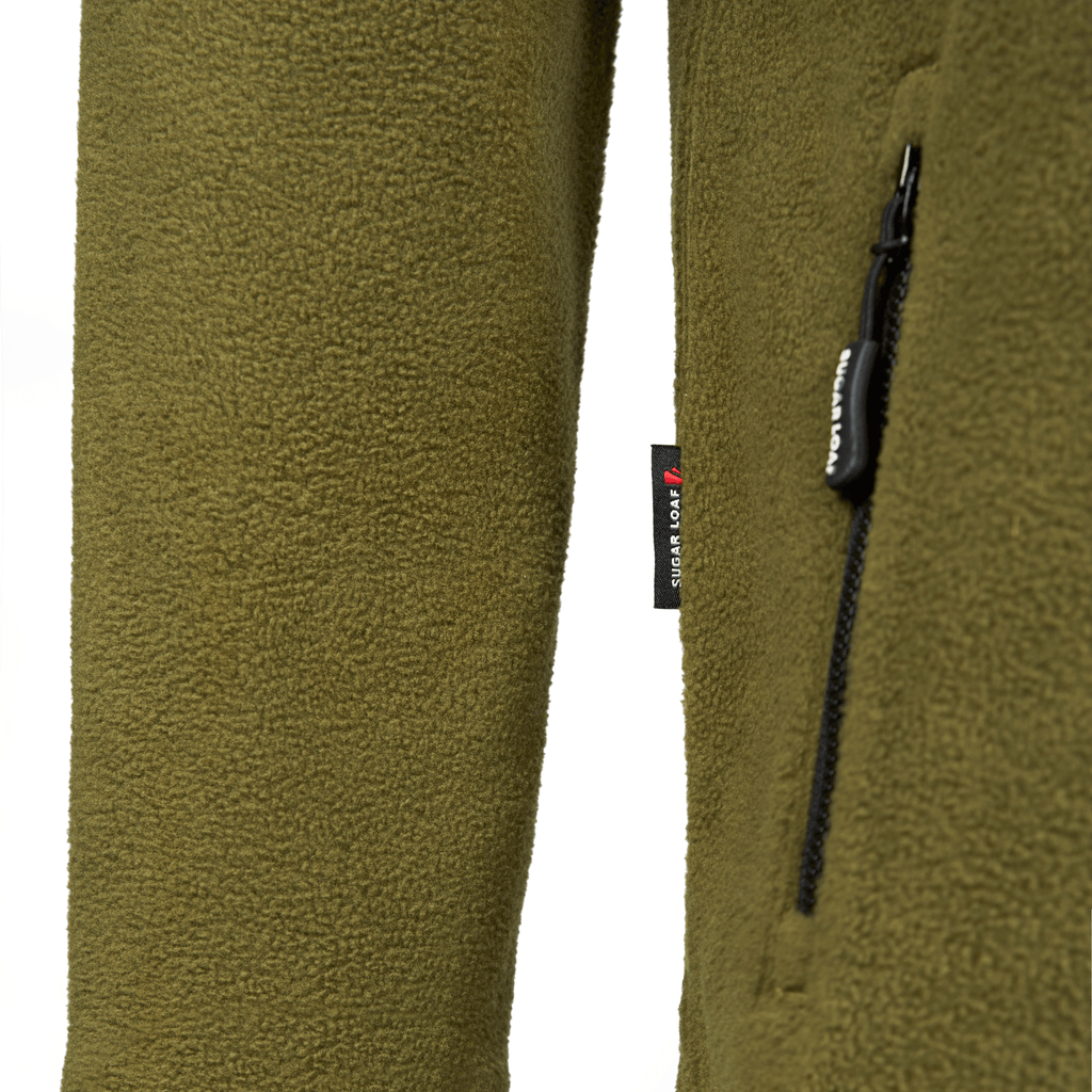 Sugar Loaf Shepherd Polar Fleece Hoodie - Khaki