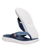 Hey Dude Finn Flip Braided Flip Flop NAVY