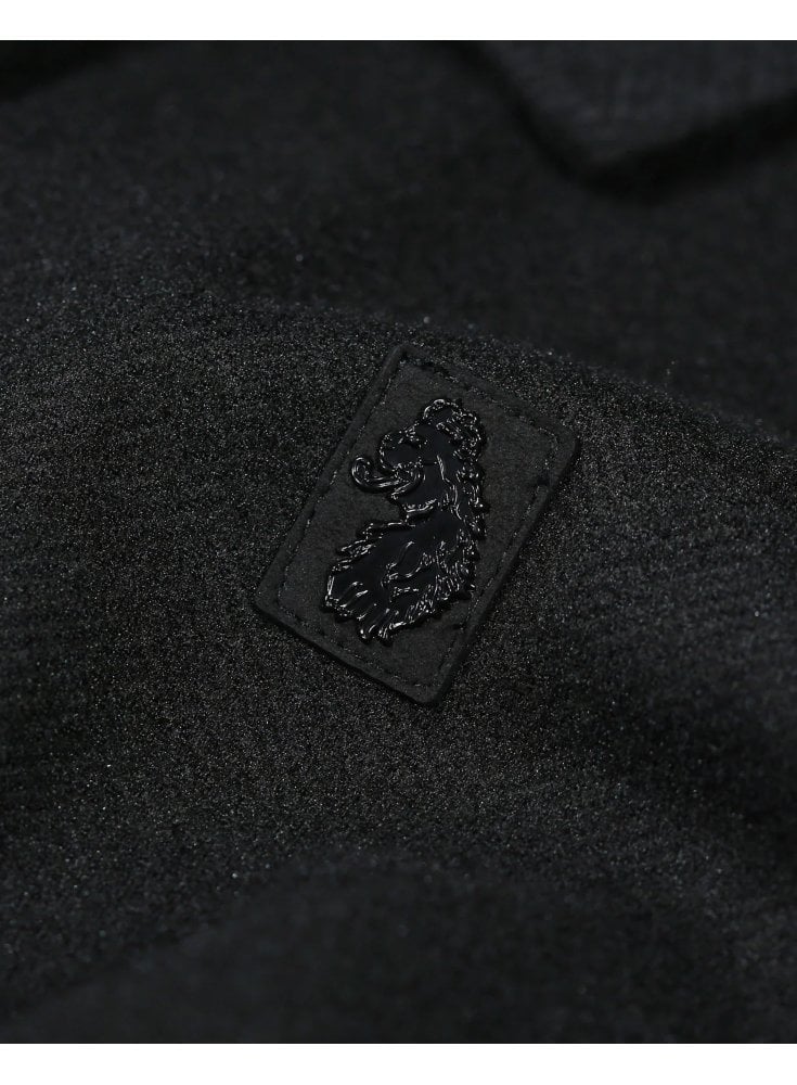 Luke 1977 Back Bone Zip Through Jacket Black