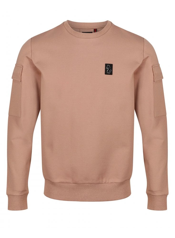 Luke Hunter Pocket Sweatshirt Oatmeal