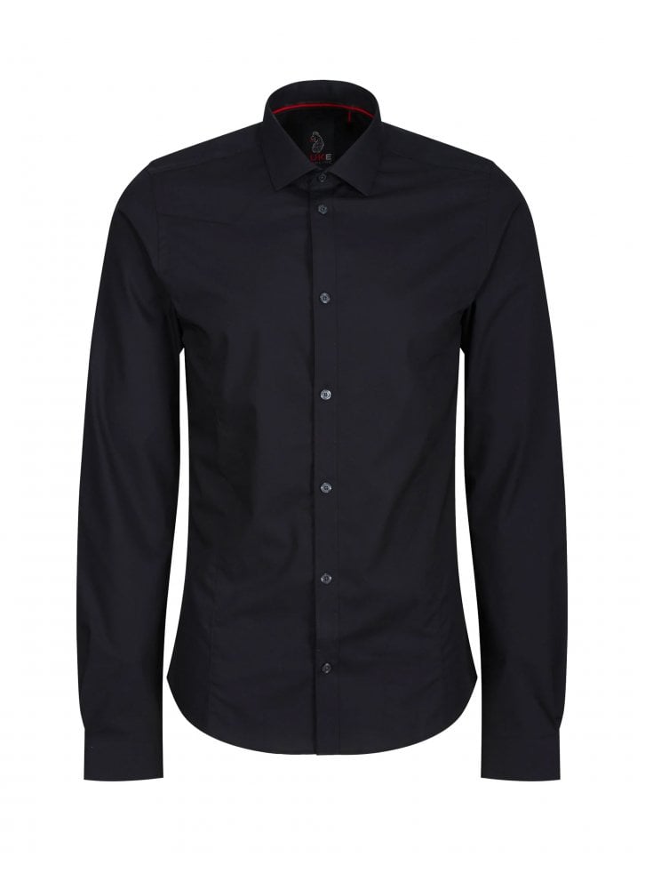Luke Mainline Butchers Shirt Black