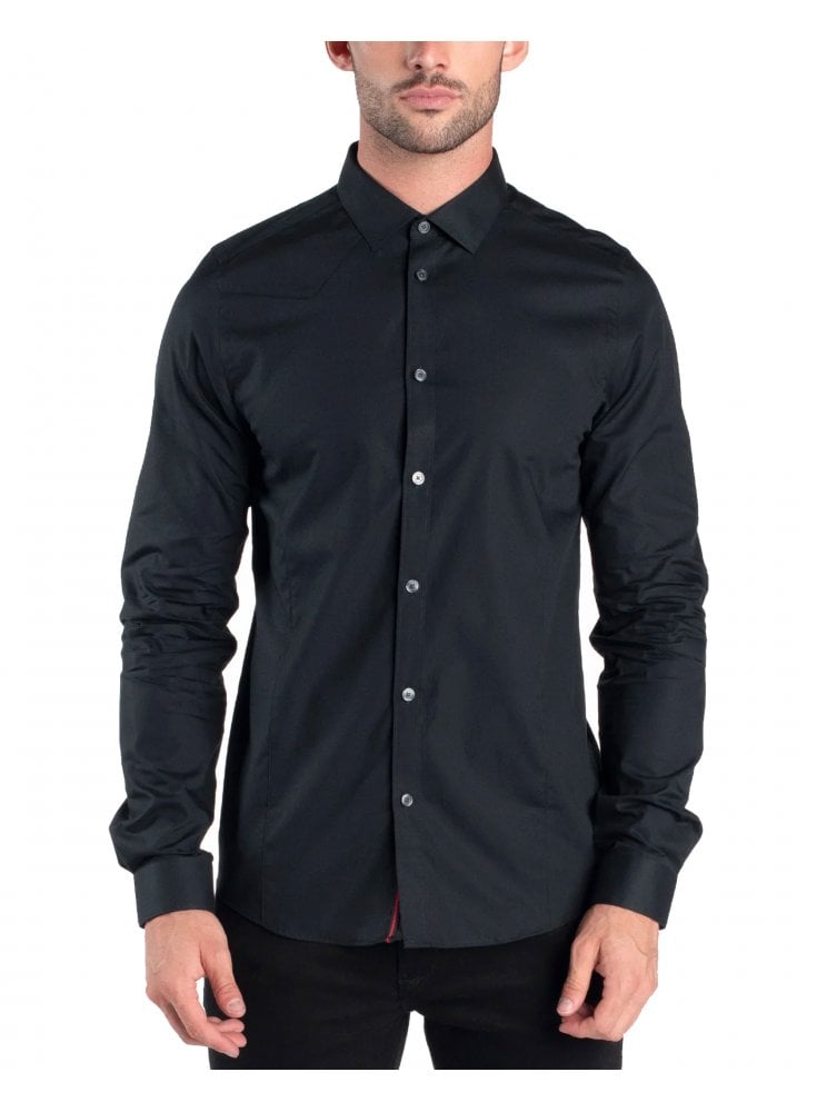 Luke Mainline Butchers Shirt Black