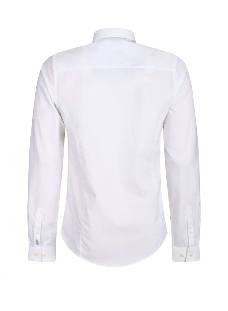 Luke Mainline Butchers Shirt White
