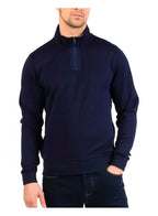 Luke Mainline Full Hardy Zip Sweatshirt Dark Navy