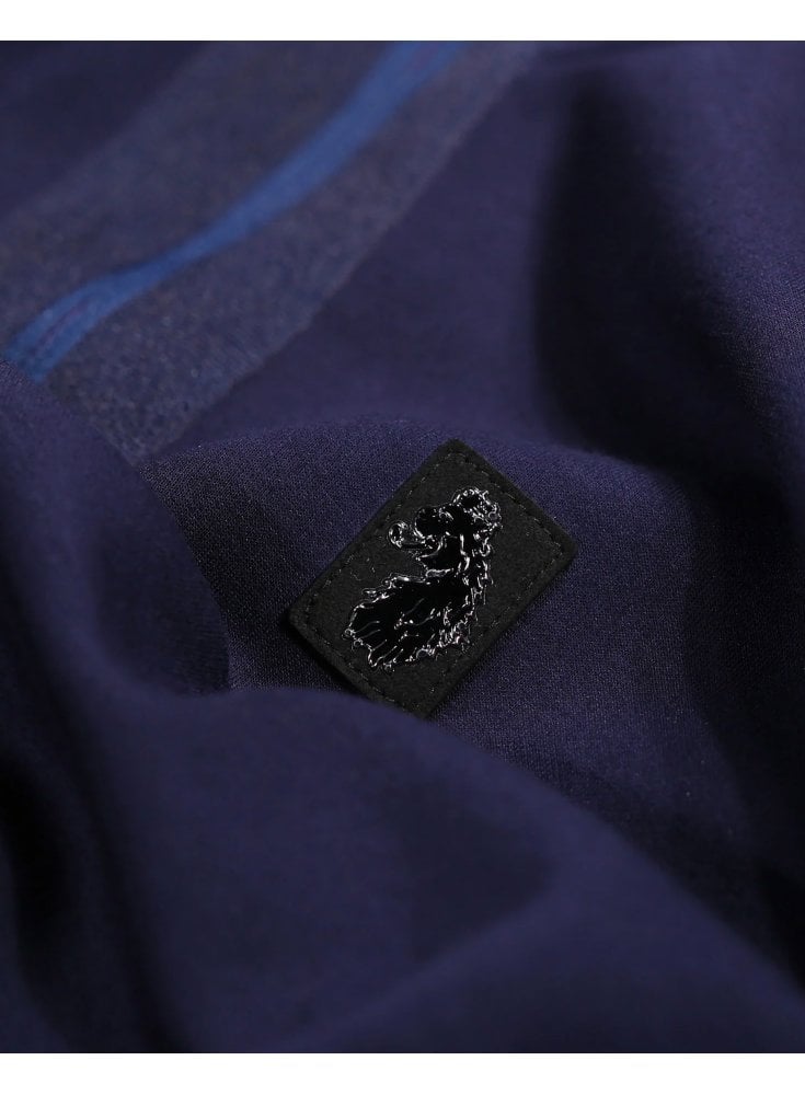 Luke Mainline Full Hardy Zip Sweatshirt Dark Navy