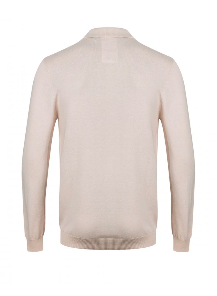 Luke Mainline Venice Long Sleeve Polo Bone