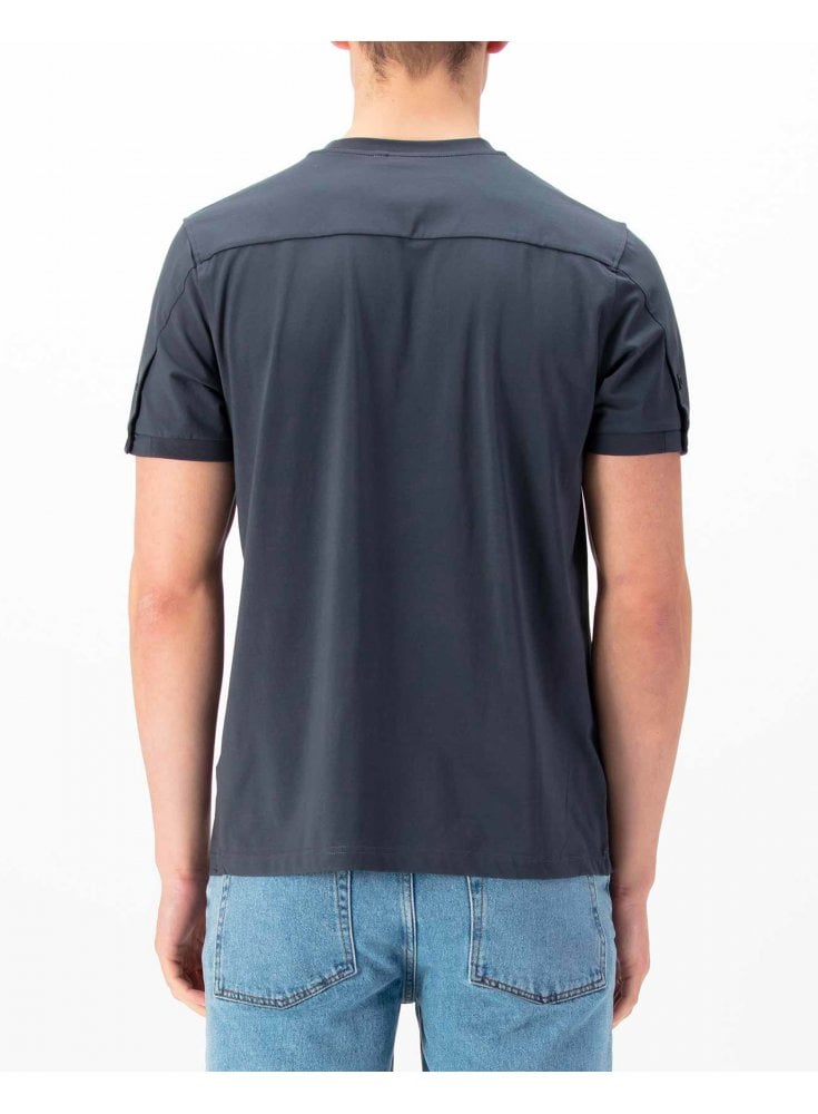 Luke 1977 Shanghai Jersey Crew Reg Fit T Shirt Porpoise