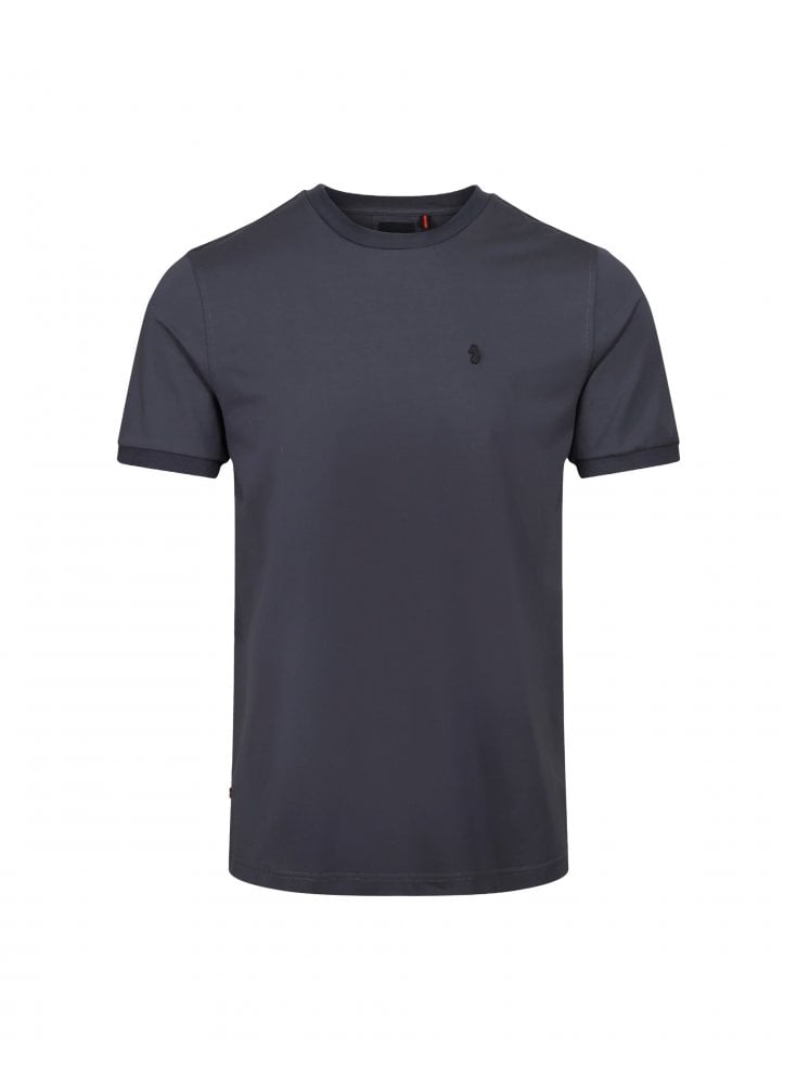 Luke 1977 Shanghai Jersey Crew Reg Fit T Shirt Porpoise