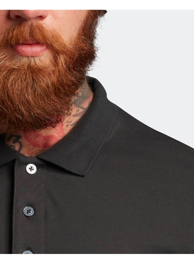 Lyle And Scott Mens Plain Polo Shirt Regular Fit Gunmetal