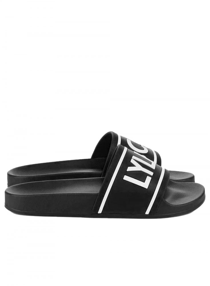 Lyle And Scott Slider Jet Black