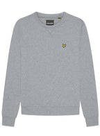 Lyle & Scott Classic Sweat Shirt Mid Grey Marl