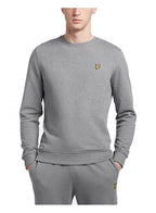Lyle & Scott Classic Sweat Shirt Mid Grey Marl