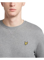 Lyle & Scott Classic Sweat Shirt Mid Grey Marl