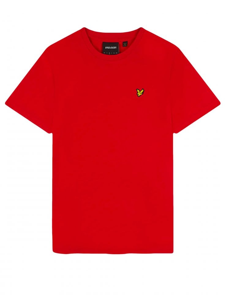 Lyle & Scott Crew Neck T Shirt Gala Red
