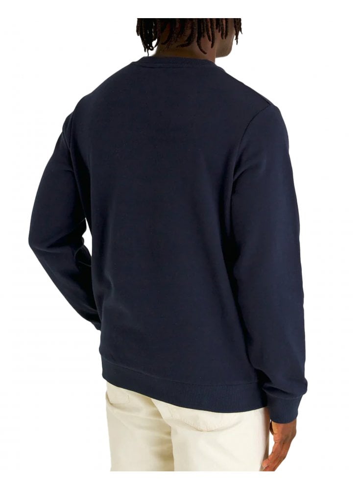 Lyle & Scott Embroidered Crew Neck Sweatshirt Dark Navy