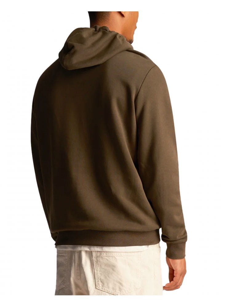 Lyle & Scott Embroidered Hoodie Olive