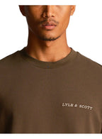 Lyle & Scott Embroidered Logo T-shirt Olive
