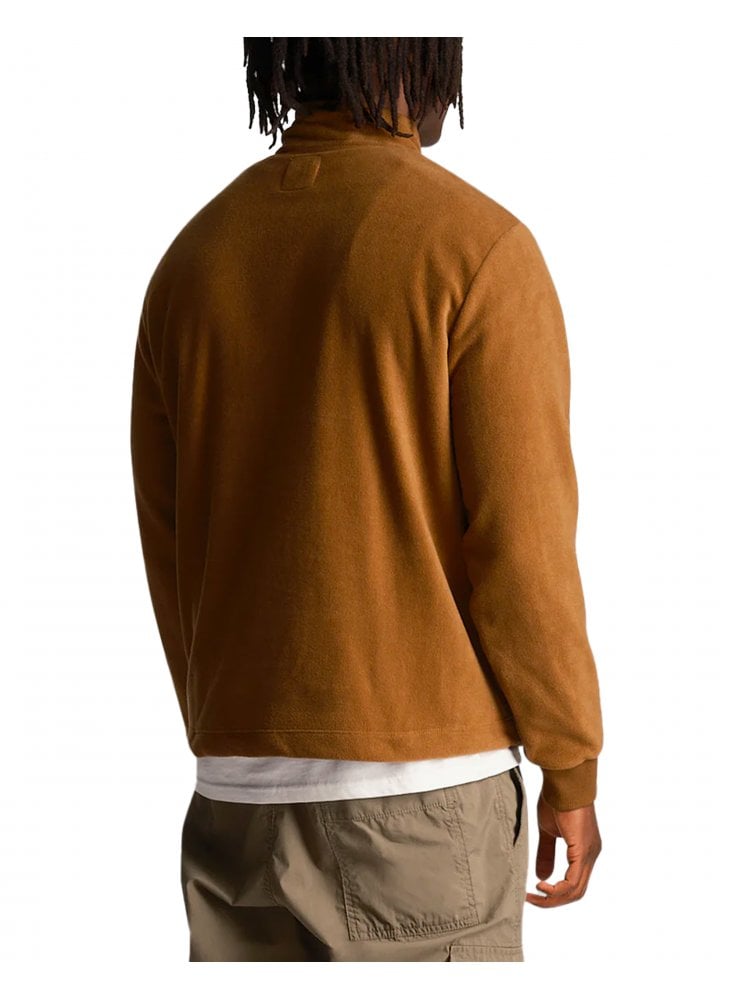Lyle & Scott Fleece Quarter Zip Camel Bronze