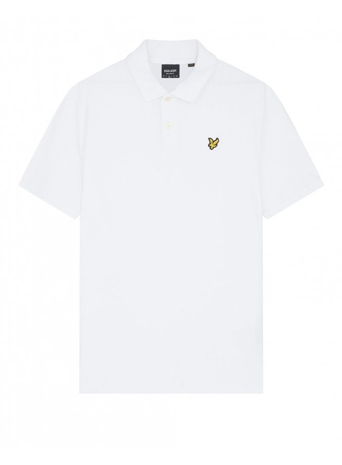 Lyle & Scott Grit Polo Shirt White