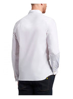 Lyle & Scott Long Sleeve Slim Fit Poplin Shirt White
