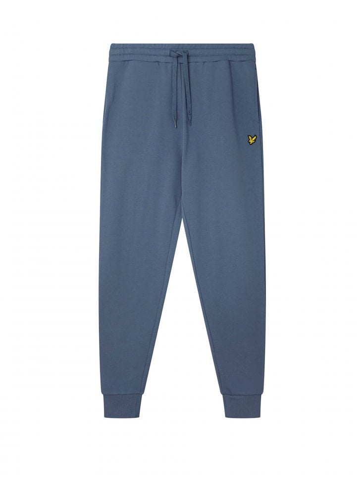 Lyle & Scott Mens Skinny Sweat Pant Slate Blue