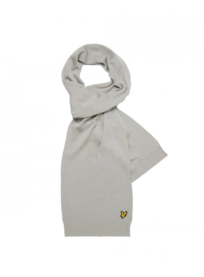 Lyle & Scott Scarf Light Grey Marl