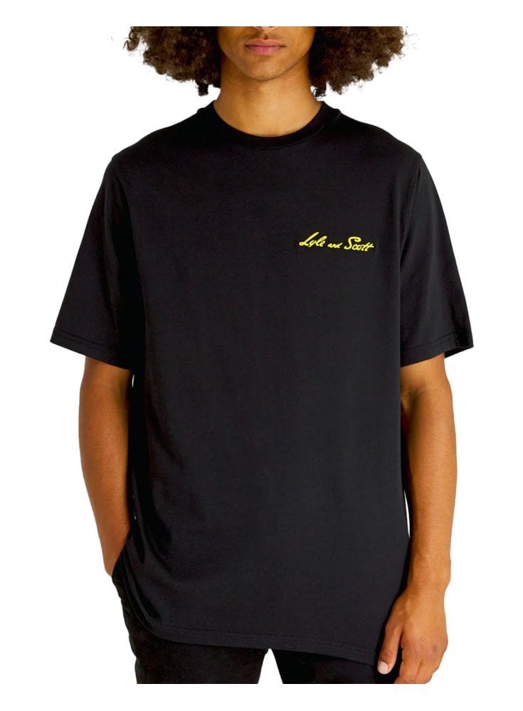 Lyle & Scott Ski T-shirt Jet Black