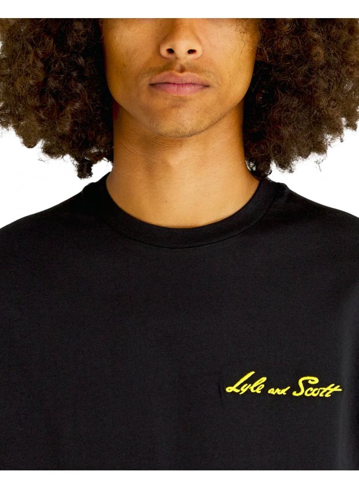 Lyle & Scott Ski T-shirt Jet Black