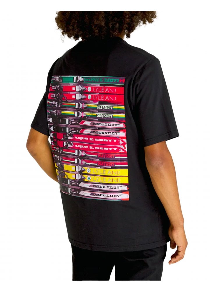 Lyle & Scott Ski T-shirt Jet Black