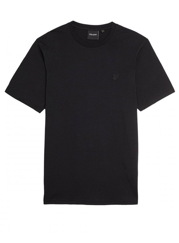 Lyle & Scott Superfine Tonal T-Shirt Jet Black
