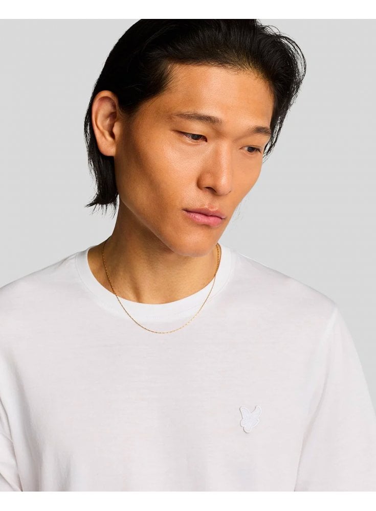 Lyle & Scott Superfine Tonal T Shirt White