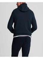 Lyle & Scott Tonal Overhead Hoodie Dark Navy