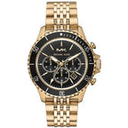 Michael Kors MK8726  Men's Bayville Gold/Black Chronograph Watch