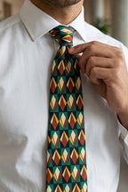 Print Green Navy