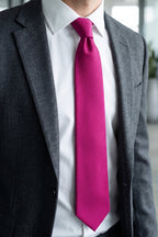 Hot Pink Self Stripe