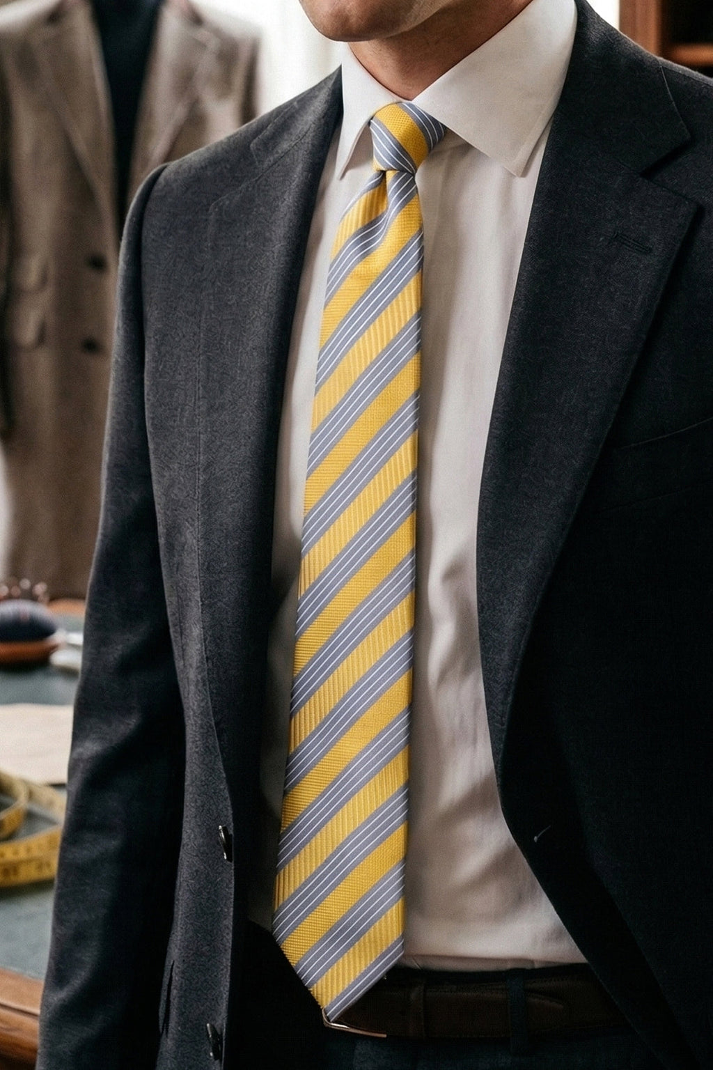 Classic Stripe Yellow Blue