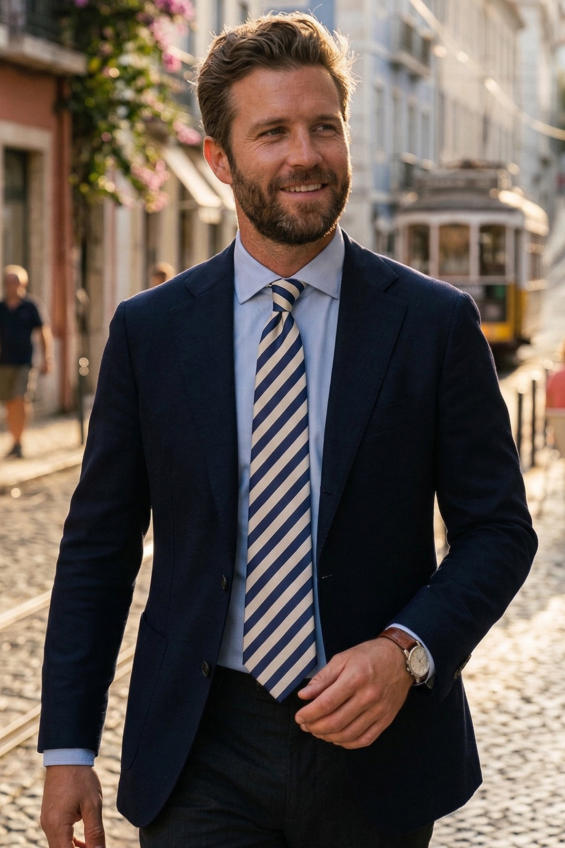 Rory Navy Tie