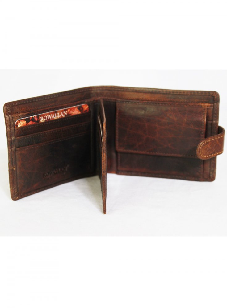Panama Tab 3 page Leather Wallet Brown