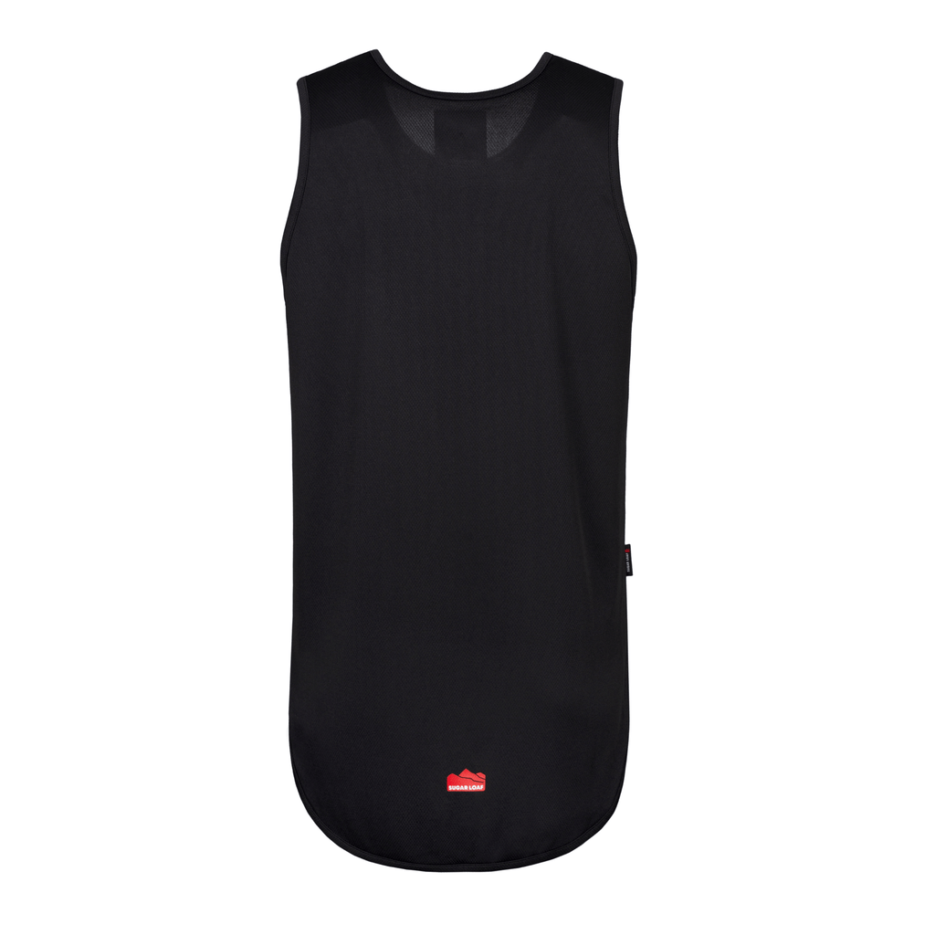 Sugar Loaf Performance Shearing Singlet - Black